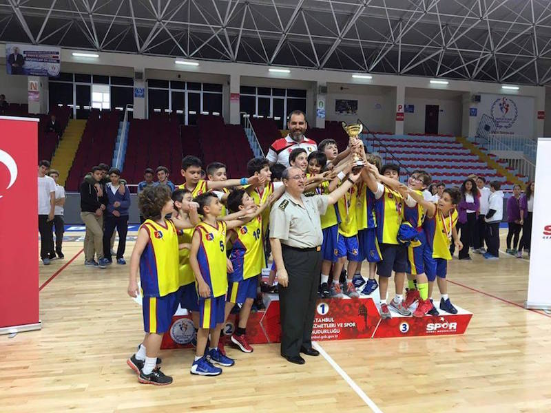 ALKEV Minik Erkek Basketbol Takımı ŞAMPİYON – Mayıs 2016
