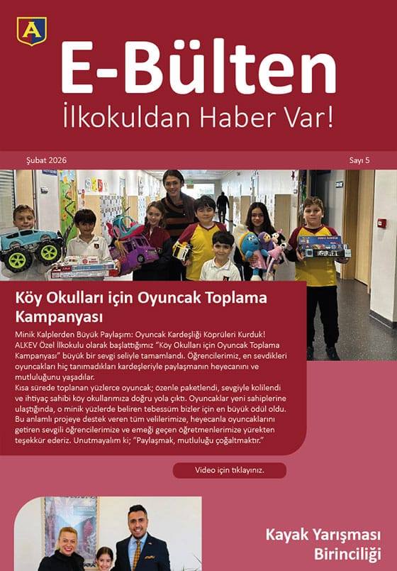 ALKEV Özel İlkokulu Şubat 2026 Bülteni