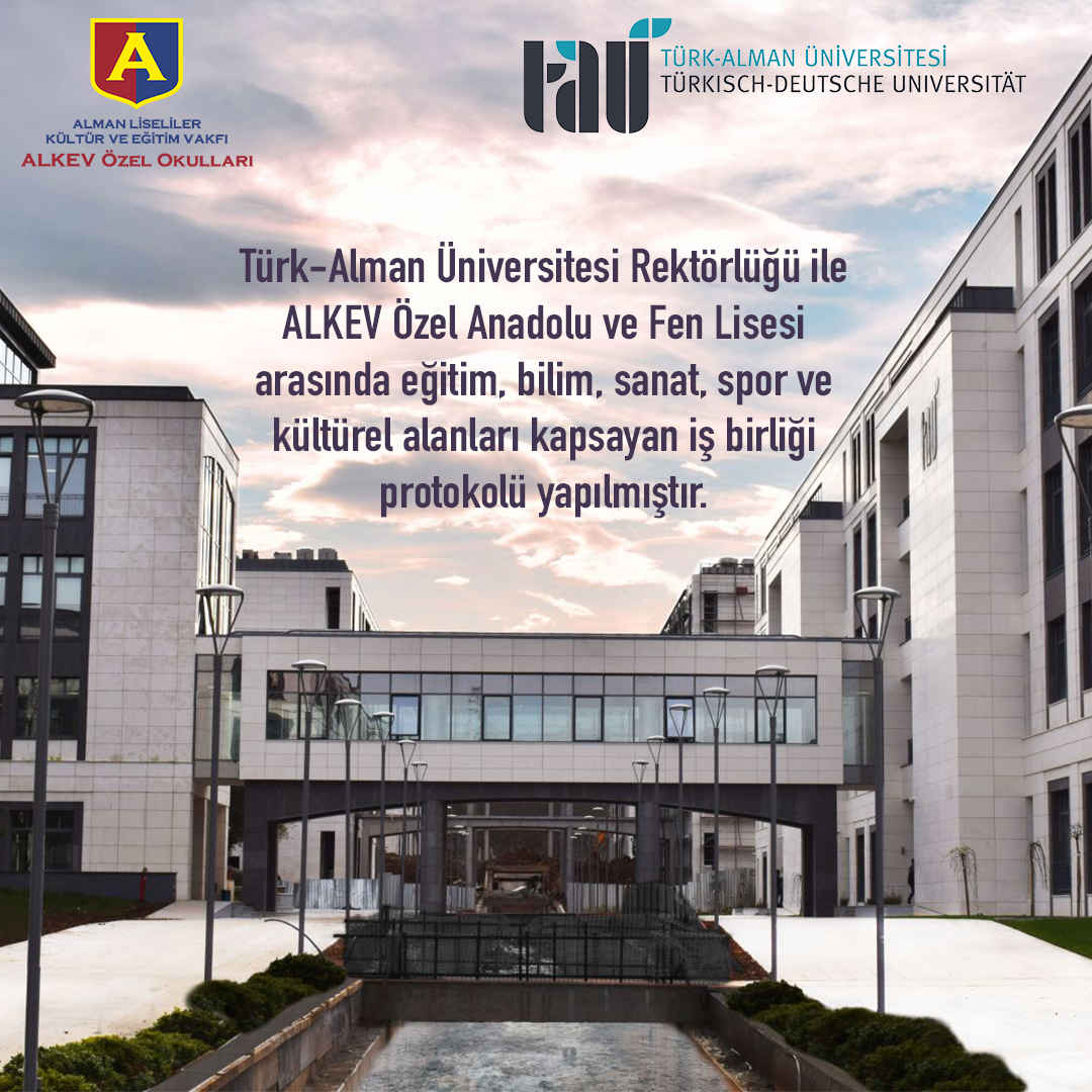 turk alman universitesi ile is birligi protokolu hk