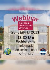Bauhaus-Universität Weimar Webinarı – Ocak 2021