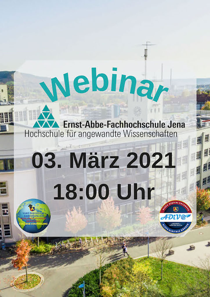 Ernst-Abbe-Hochschule Jena Webinar